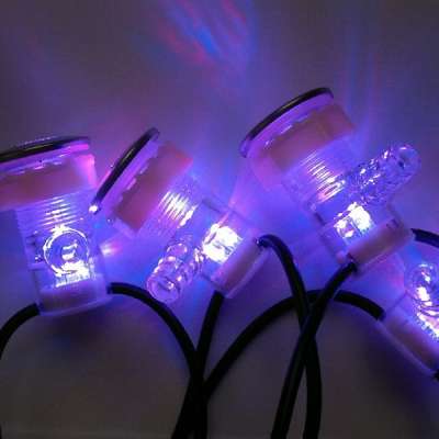 IP68 led air bubble light 3W RGB led spa light led bathtub light for hotel