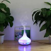 aroma humidifier with colorful led light,200ml water and oil diffuser