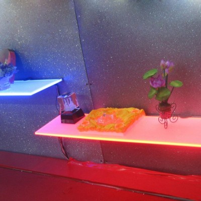 LED glass shelf lighting Use in Kitchen, Hotel, Book shop, Cabinet, Bar, Bathroom