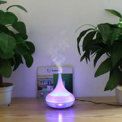 Popular ultrasonic fragrance natural diffuser electric humidifier with light