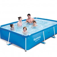 bestway 56403 pvc material family fun removable outdoor swimming pool